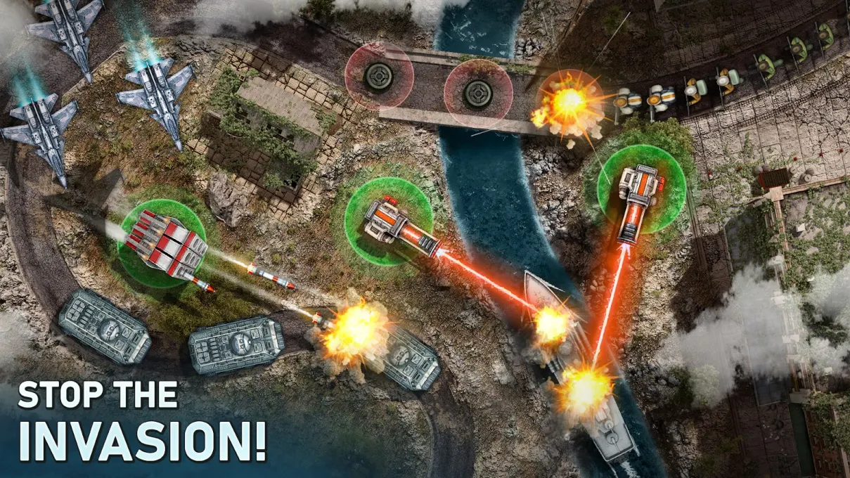 Defense Zone 3 HD: Tactical TD screenshot 1