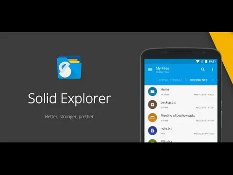 Solid Explorer File Manager trailer