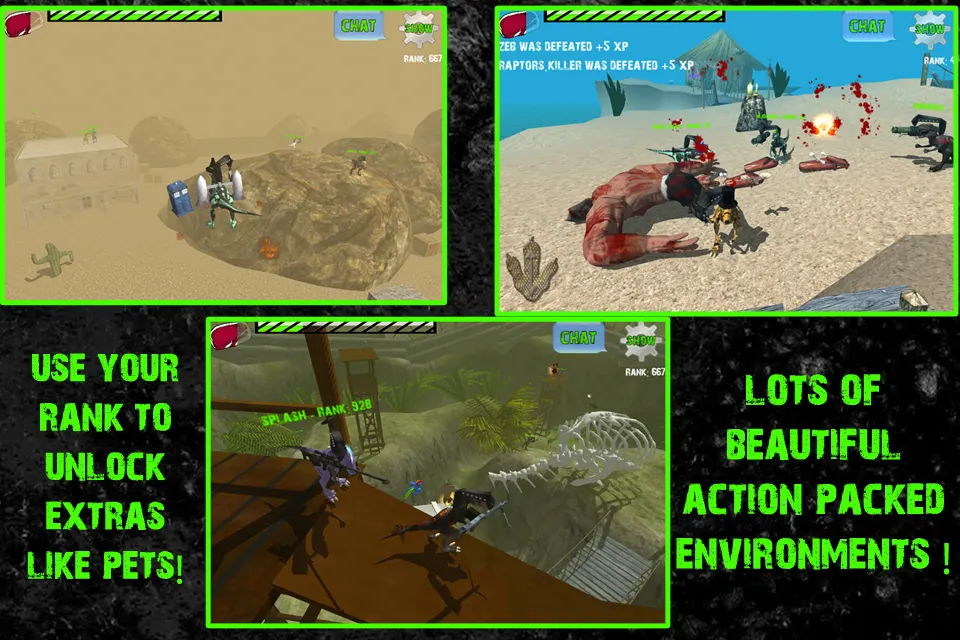 Raptors Online - Gun Dinosaurs screenshot 5