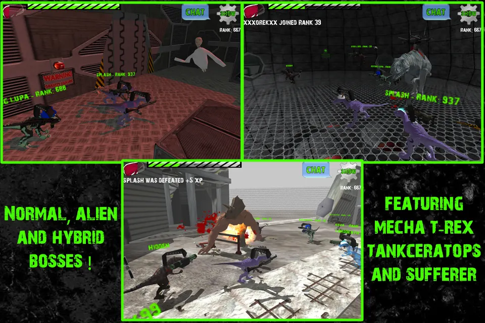 Raptors Online - Gun Dinosaurs screenshot 6