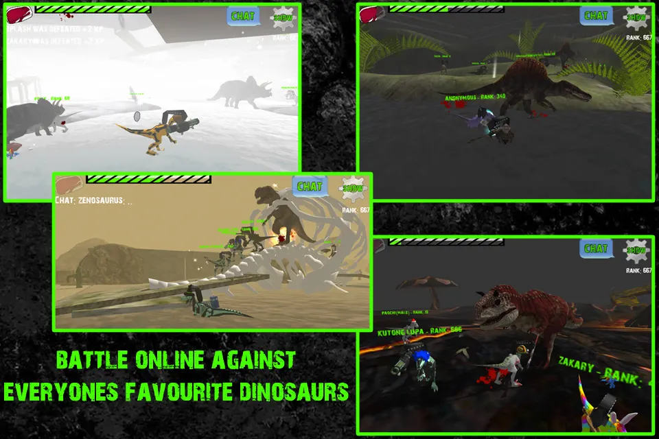 Raptors Online - Gun Dinosaurs screenshot 4