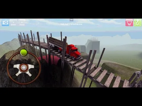 Parking Truck Deluxe trailer