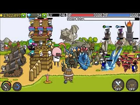 Grow Castle - Tower Defense trailer