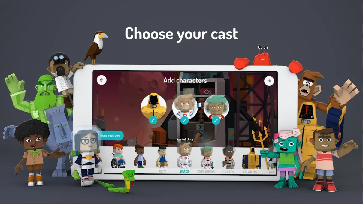 Toontastic 3D screenshot 2