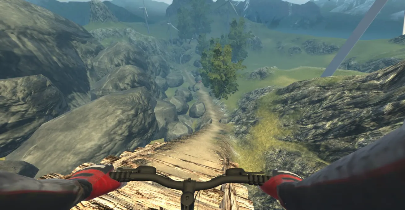 MTB DownHill: Multiplayer screenshot 1