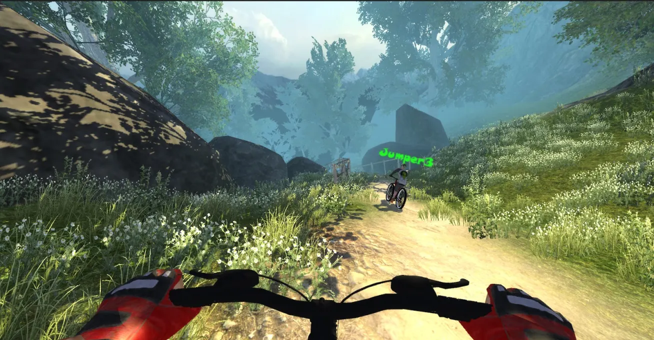 MTB DownHill: Multiplayer screenshot 3