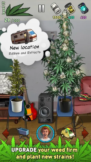 Weed Firm 2: Bud Farm Tycoon screenshot 3