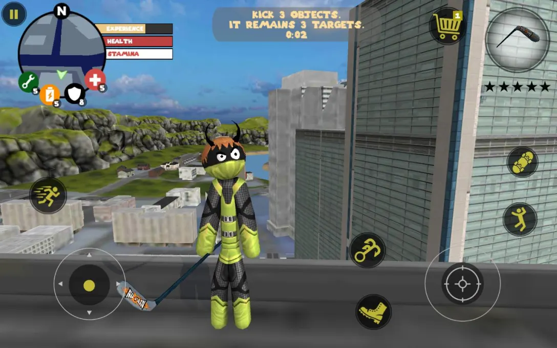 Stick Rope Hero screenshot 3