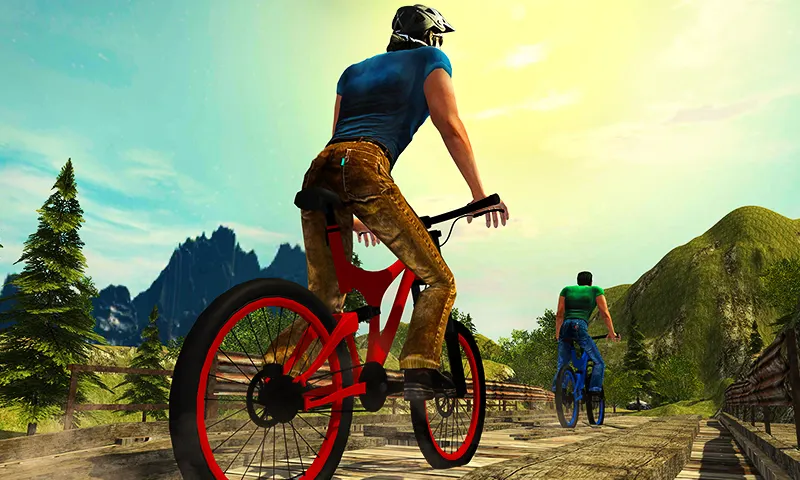 Uphill Offroad Bicycle Rider screenshot 4