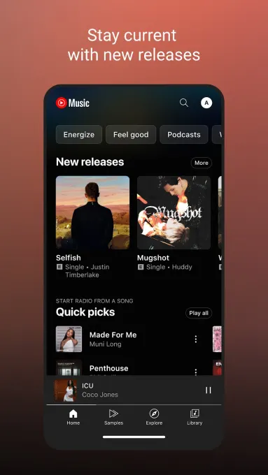 YouTube Music screenshot 2