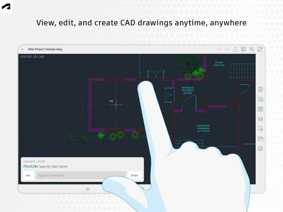 AutoCAD - DWG Viewer & Editor screenshot 8