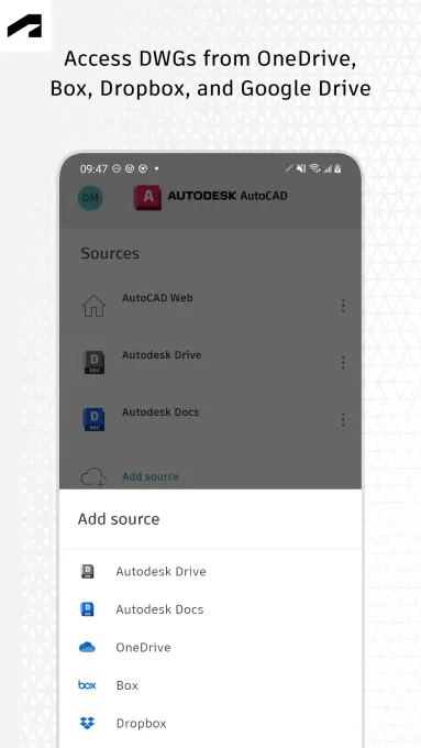 AutoCAD - DWG Viewer & Editor screenshot 3