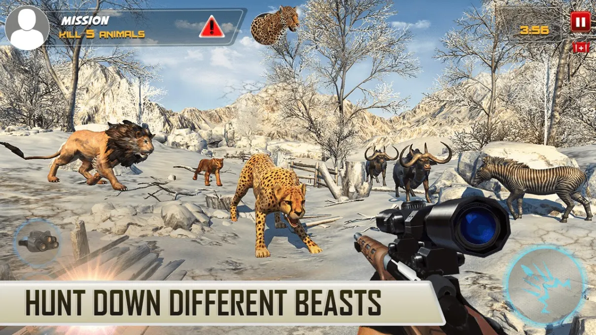 Dino Hunting Sniper Shooter 3D screenshot 3