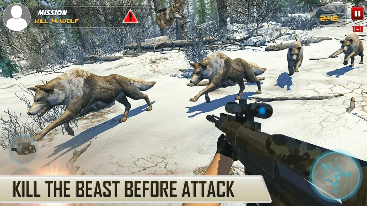 Dino Hunting Sniper Shooter 3D screenshot 5
