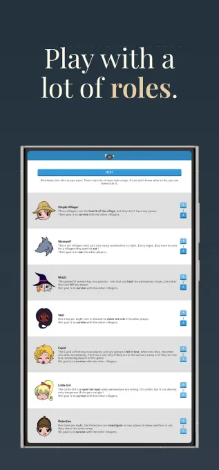 Mobile Werewolf: Party Game screenshot 8