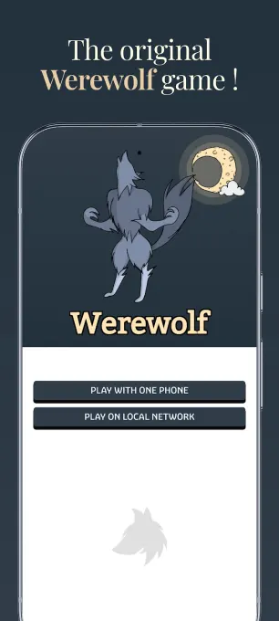 Mobile Werewolf: Party Game screenshot 1