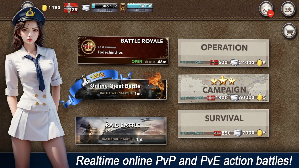 Navy Field: Online Sea Battles screenshot 5