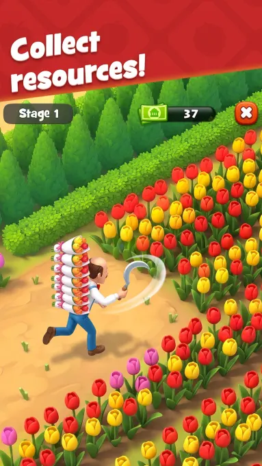 Gardenscapes screenshot 1