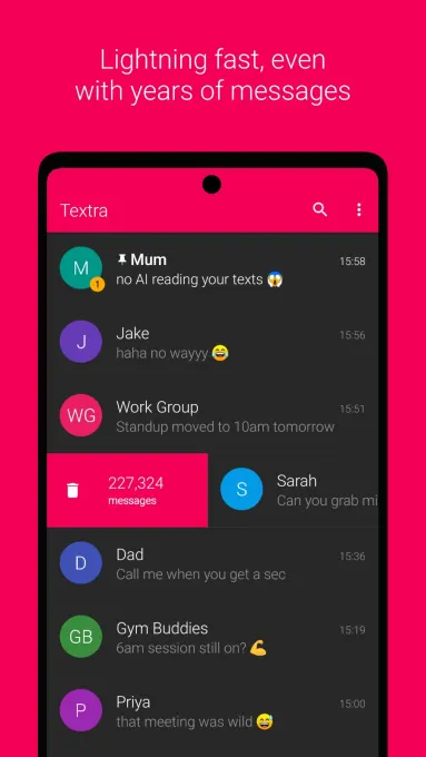Textra SMS screenshot 3