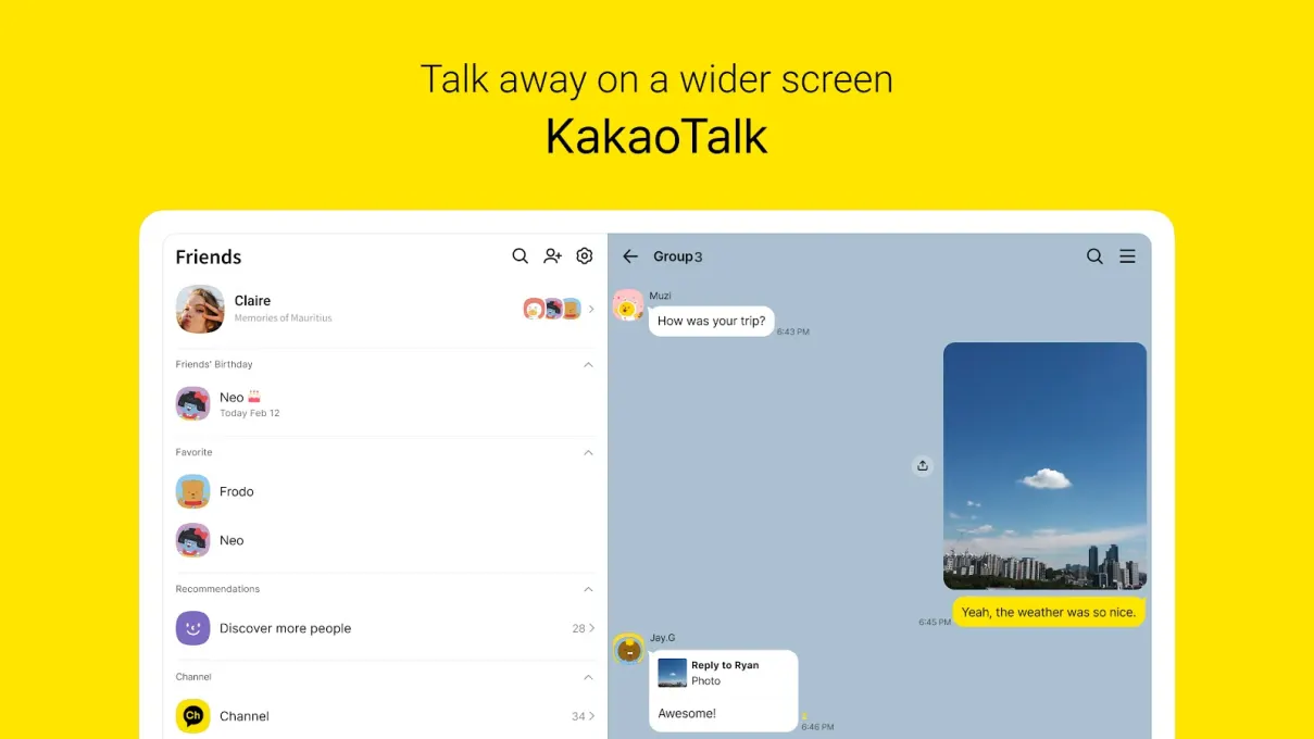 KakaoTalk : Messenger screenshot 8