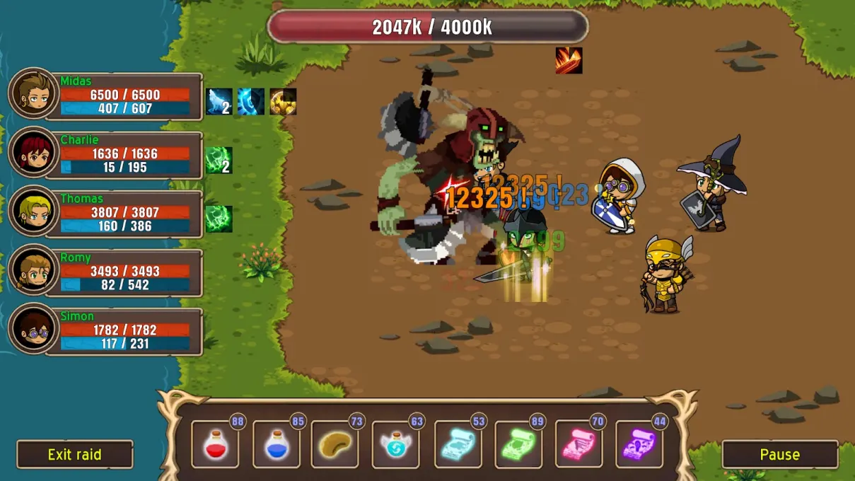 Epic Raiders - Old School RPG screenshot 1
