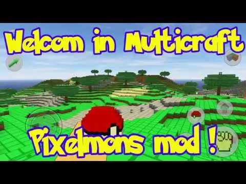 Multicraft Go Pixelmon trailer