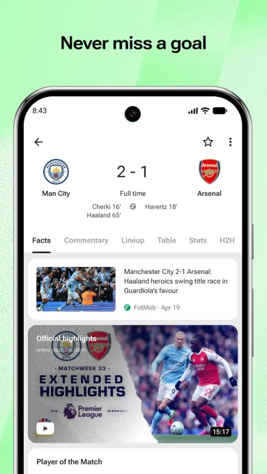 FotMob - Soccer Live Scores screenshot 2