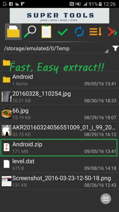 7Zipper - File Explorer (zip,  screenshot 6