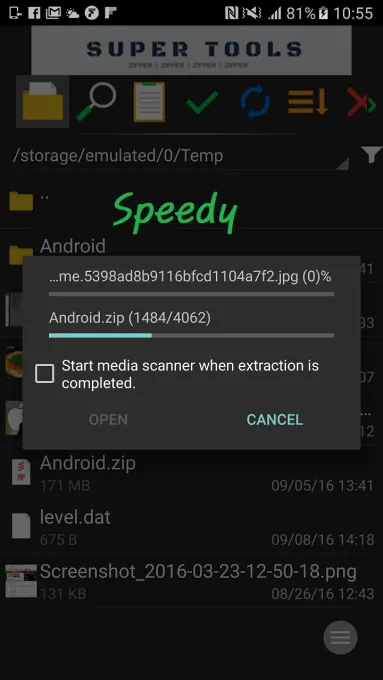 7Zipper - File Explorer (zip,  screenshot 8