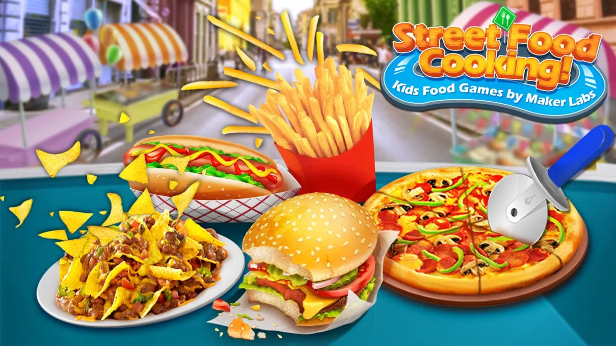 Street Food Cooking Games screenshot 1