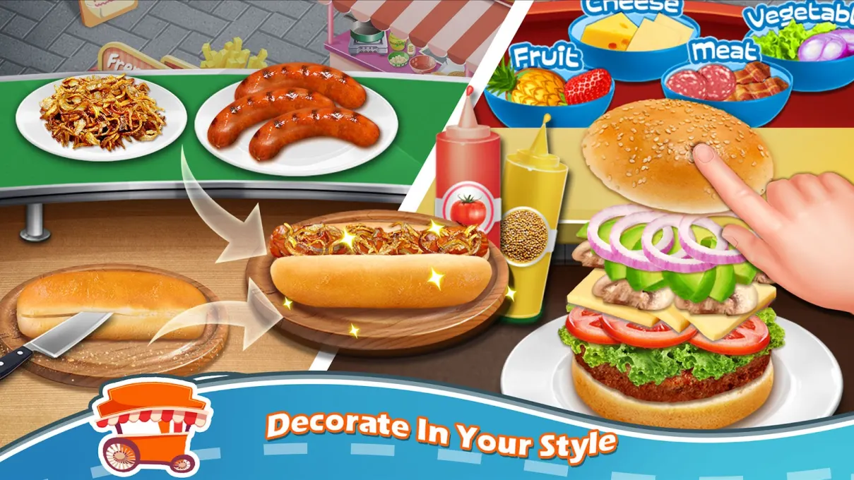 Street Food Cooking Games screenshot 4