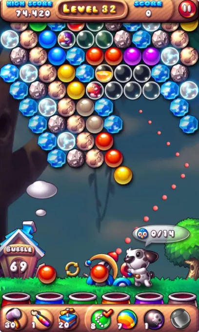 Bubble Bird Rescue screenshot 5