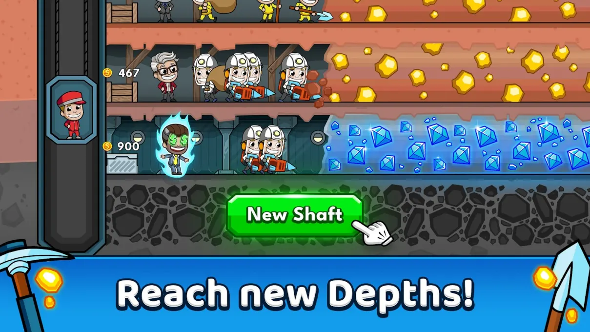 Idle Miner Tycoon: Gold Games screenshot 3