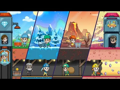 Idle Miner Tycoon: Gold Games trailer