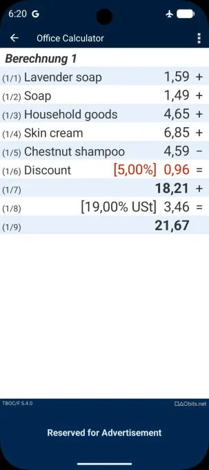 Office Calculator screenshot 2