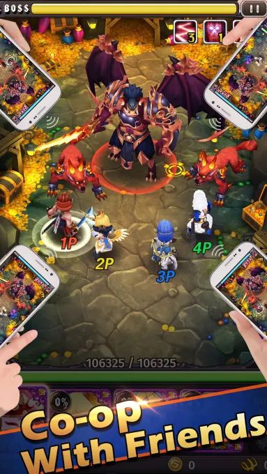 Hyper Heroes: Marble-Like RPG screenshot 4