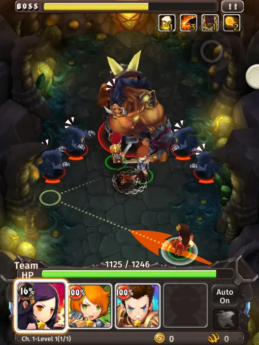Hyper Heroes: Marble-Like RPG screenshot 7