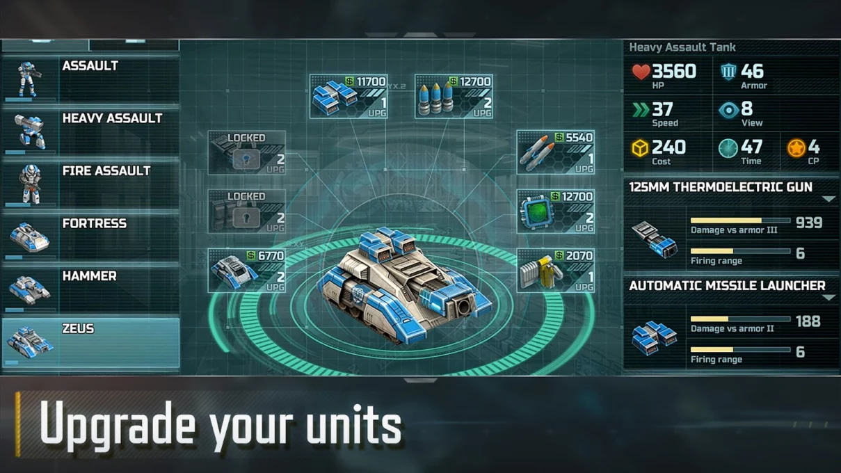 Art of War 3:RTS strategy game screenshot 3