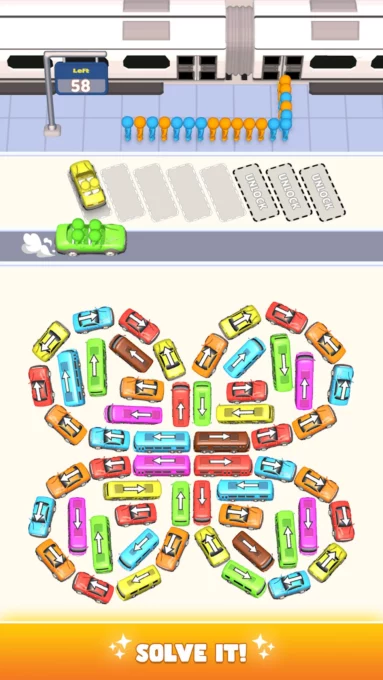 Bus Rush - Park & Match Quest screenshot 3