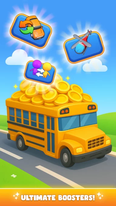 Bus Rush - Park & Match Quest screenshot 5