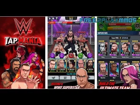 WWE Tap Mania trailer