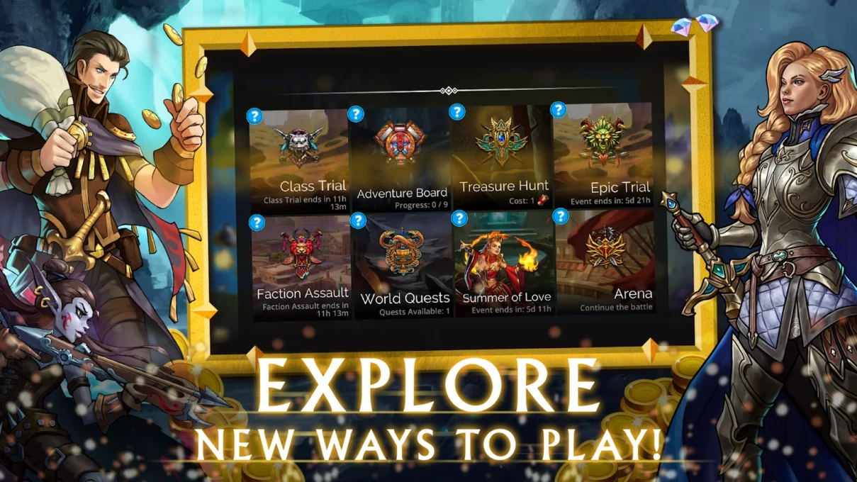 Gems of War - Match 3 RPG screenshot 5