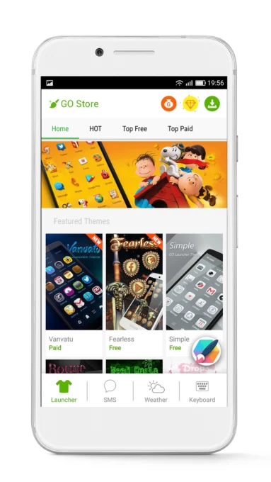 GO Launcher -Themes&Wallpapers screenshot 6
