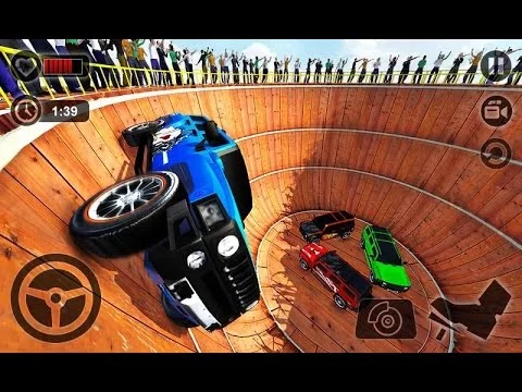 Well Of Death Prado Stunt Ride trailer