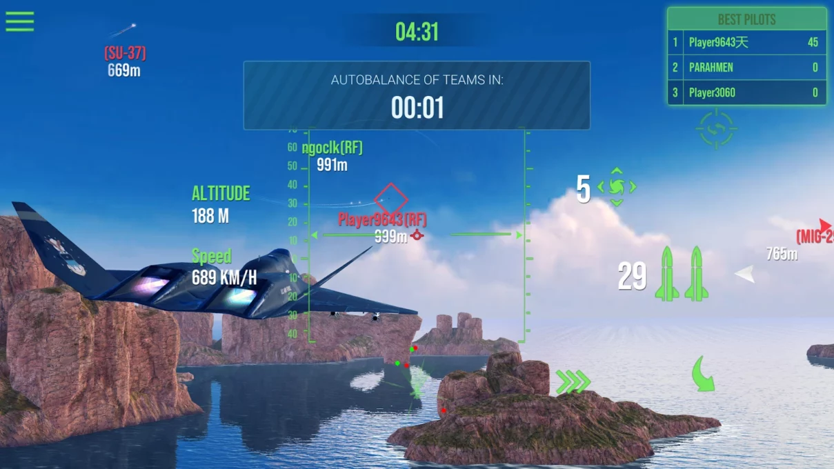 Modern Warplanes: PvP Warfare screenshot 6