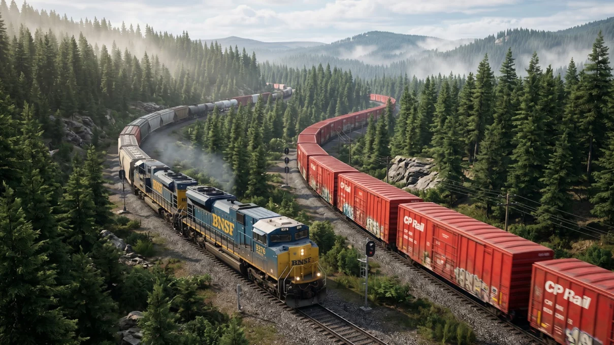 Train Racing Games 3D 2 Player screenshot 3