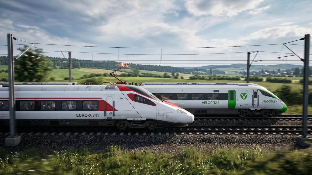 Train Racing Games 3D 2 Player screenshot 5