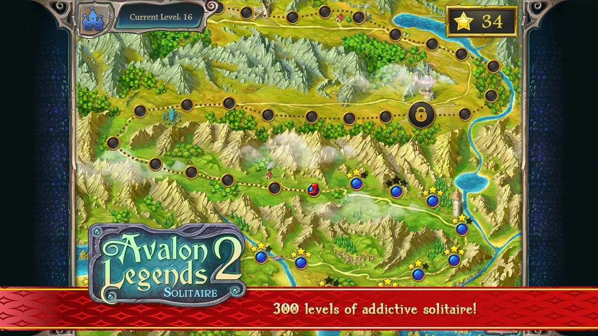 Avalon Legends Solitaire 2 screenshot 4