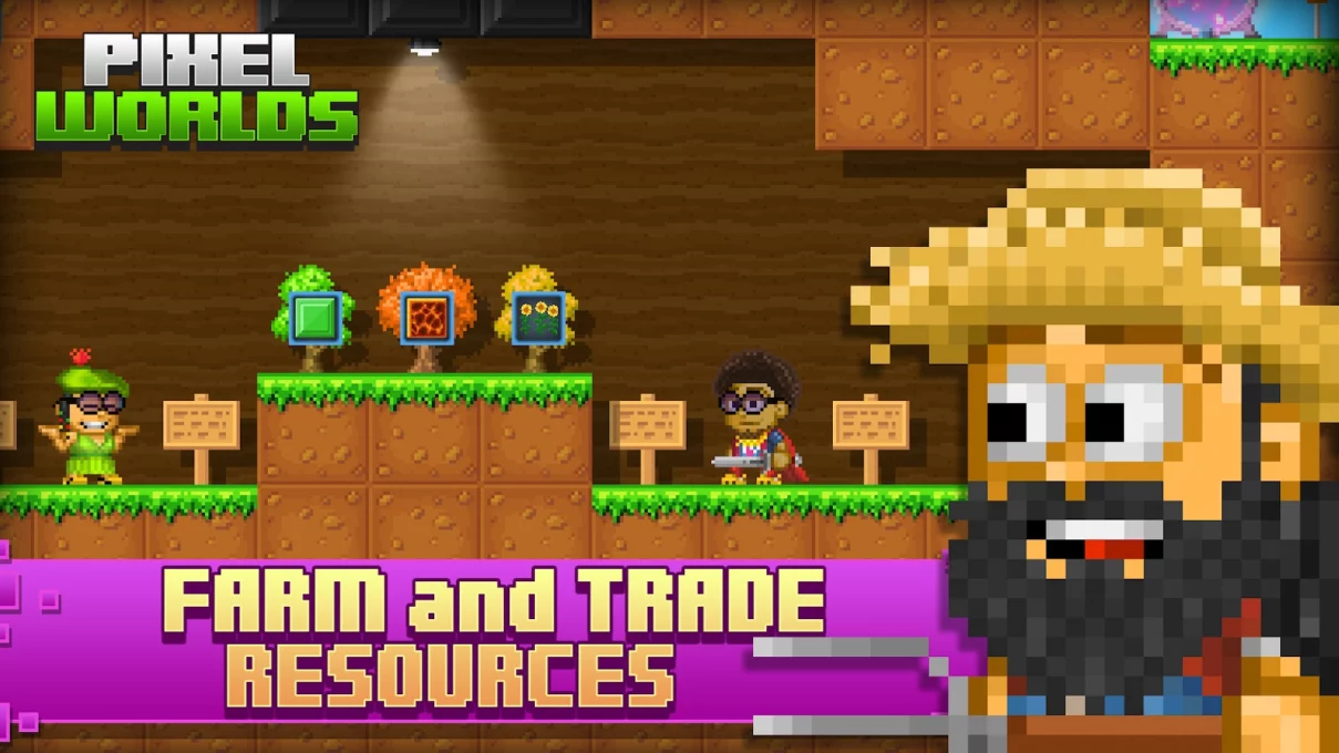 Pixel Worlds: MMO Sandbox screenshot 4