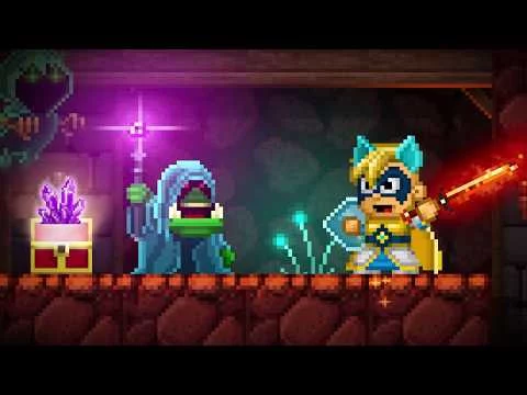 Pixel Worlds: MMO Sandbox trailer